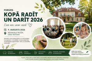 Ģimenes aicinātas piedalīties Forumā “Kopā radīt un darīt!”